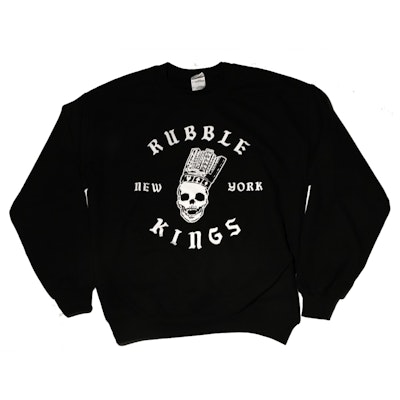 RUBBLE KINGS BLACK SWEATSHIRT
