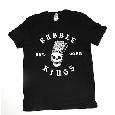 RUBBLE KINGS BLACK T-SHIRT